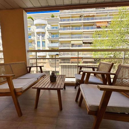 Villa D'Este - Apt 4 Prs - Clim - 300M Plage - Piscine-Parking En Option Juan-les-Pins Luaran gambar