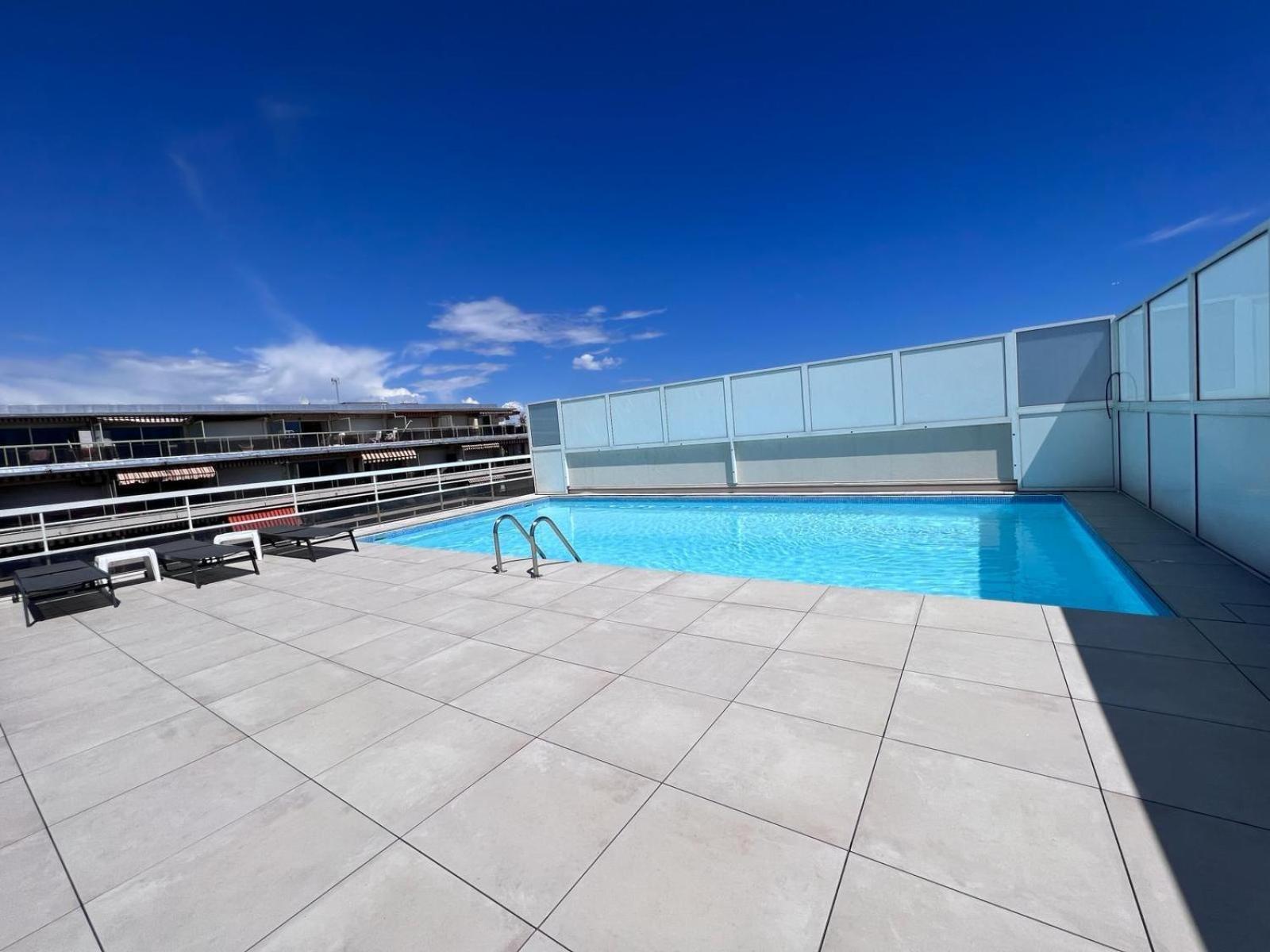 Villa D'Este - Apt 4 Prs - Clim - 300M Plage - Piscine-Parking En Option Juan-les-Pins Luaran gambar